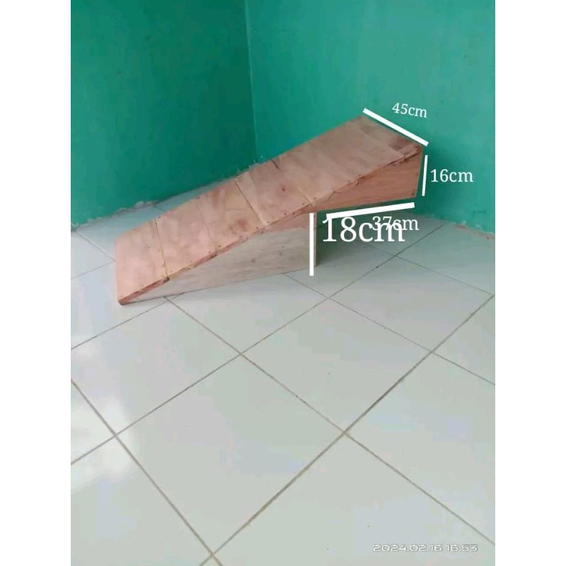 Tanjakan motor kayu~papan tanjakan motor~pijakan motor kayu