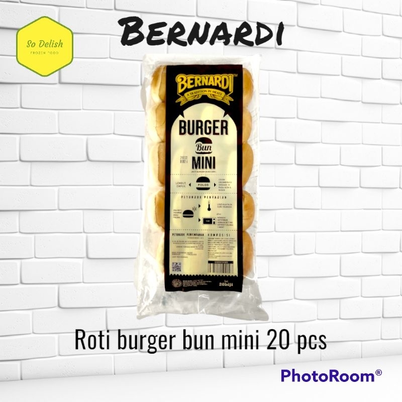 

bernardi roti burger mini isi 20
