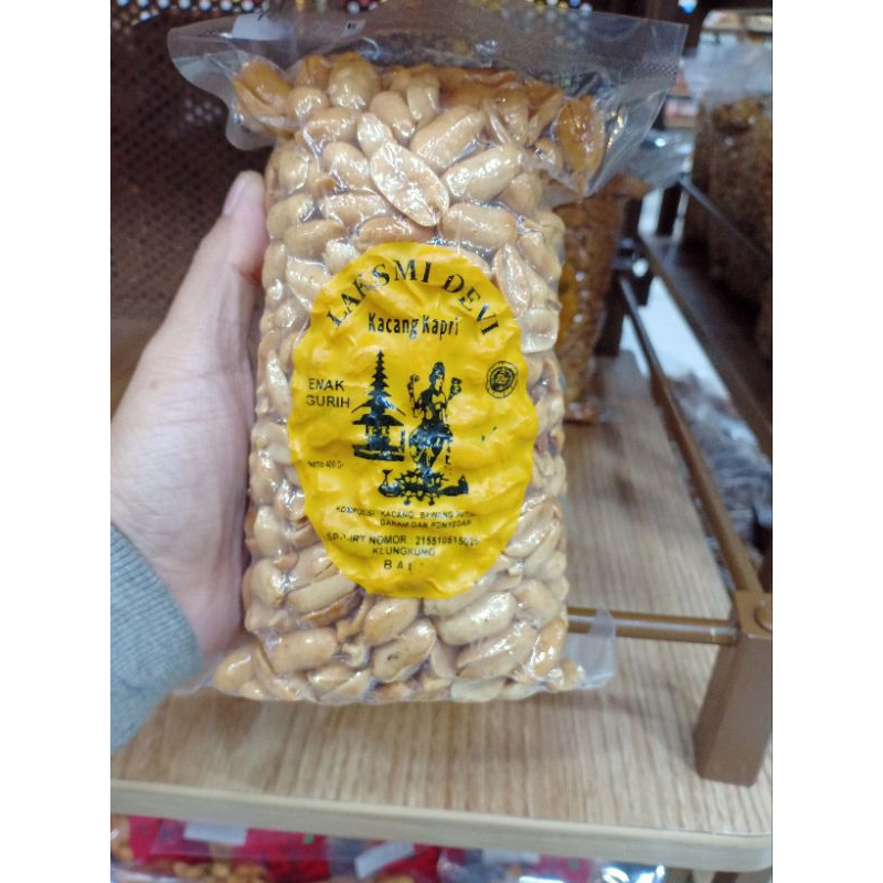 

KACANG KAPRI LAKSMI DEVI ORIGINAL BAWANG 400GR + BUBBLE WRAP PACKING