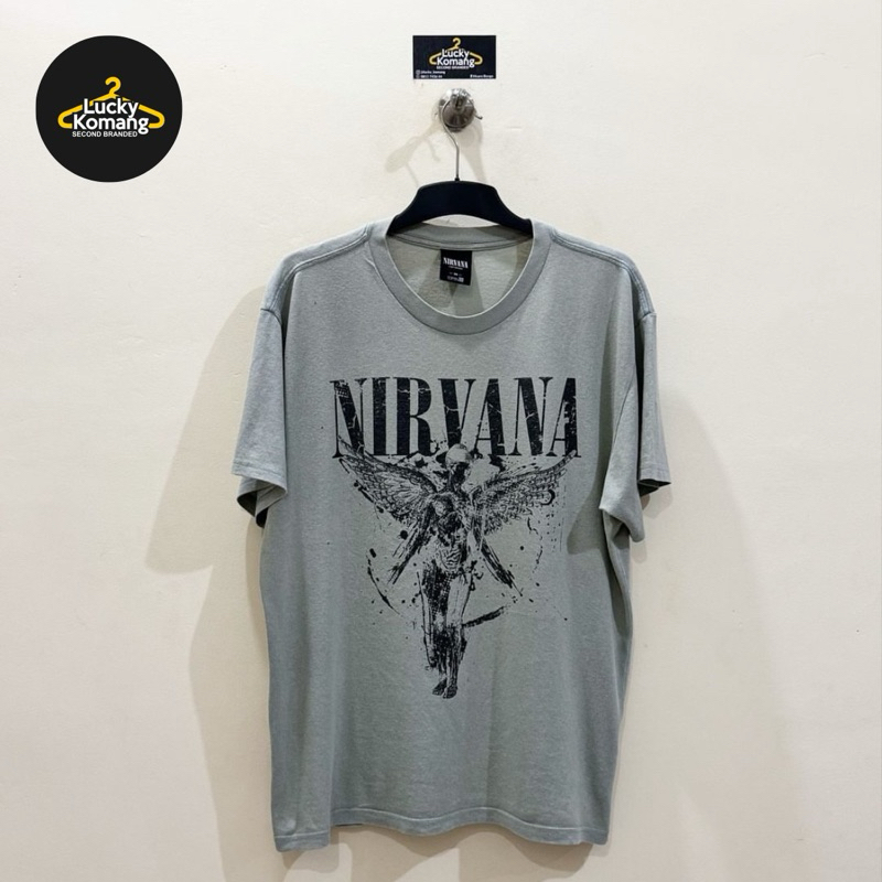 Kaos band - Nirvana x Topteen