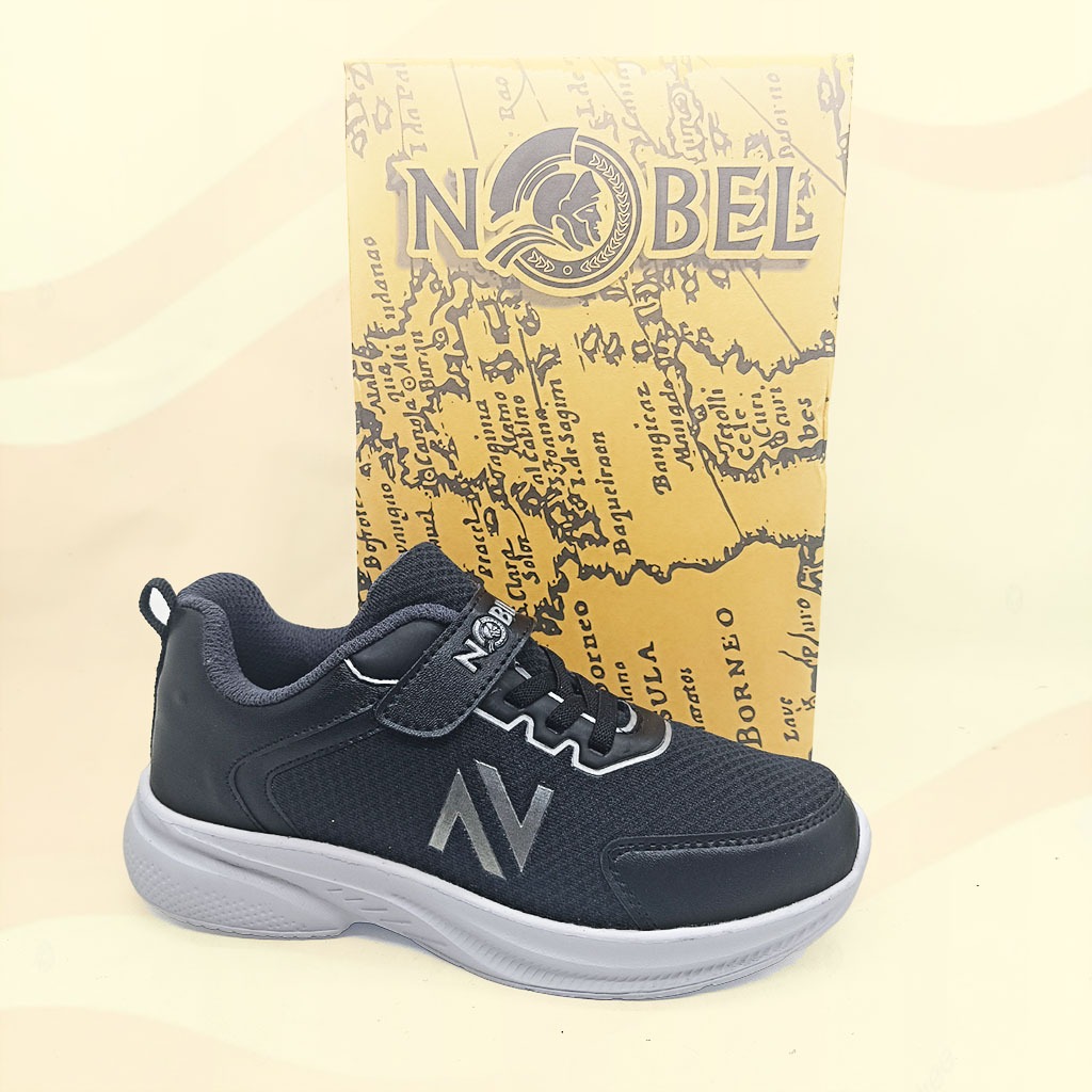 Nobel Darren 3 - Sepatu Sekolah Anak Casual Sneaker Original Nobel