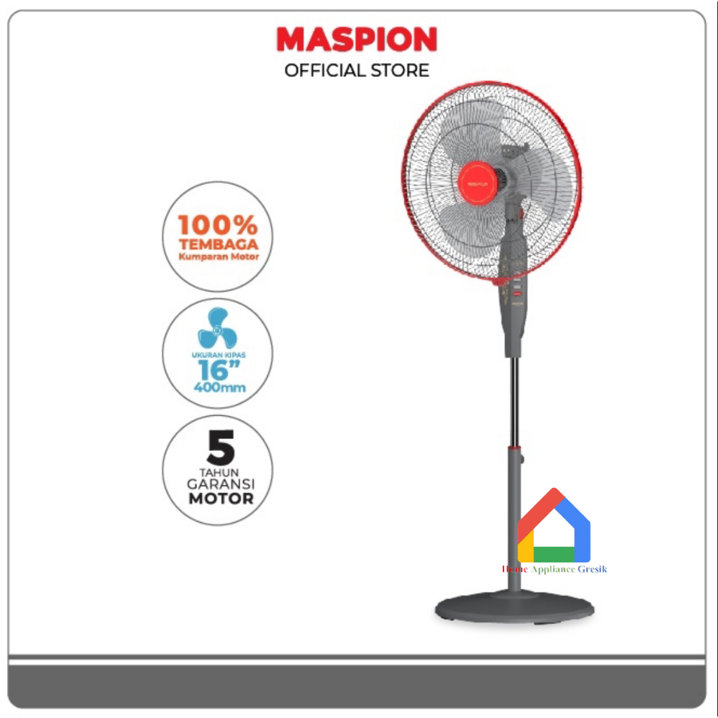 Kipas Angin Berdiri Maspion Ex 174 S / Ex 172 S / Stand Fan Maspion EX174S / EX172S