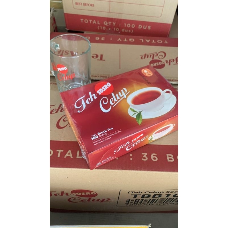 

TEH Celup sosro isi 100 celup