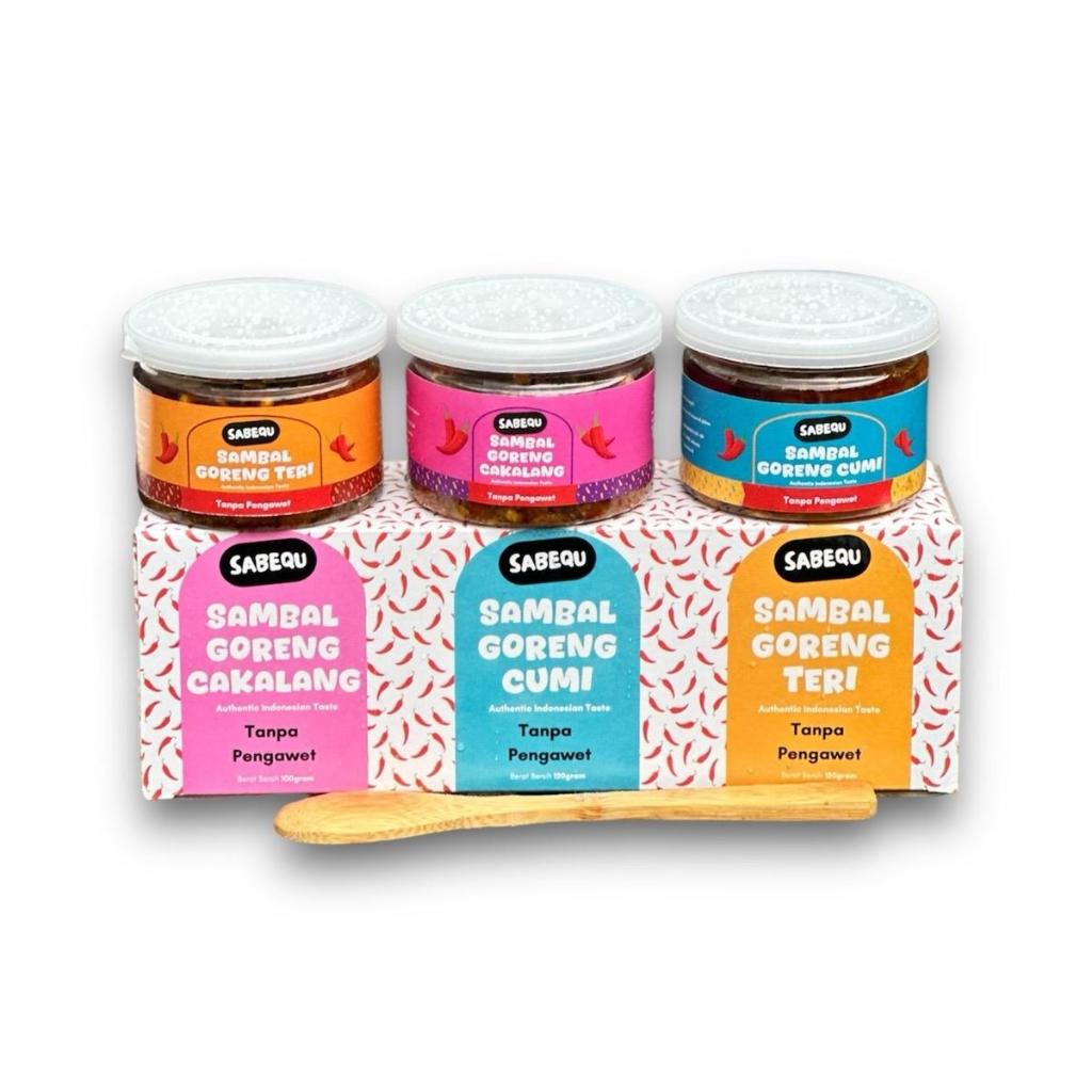 

SABEQU sambel BUNDLING 3 rasa by dutasnack.id