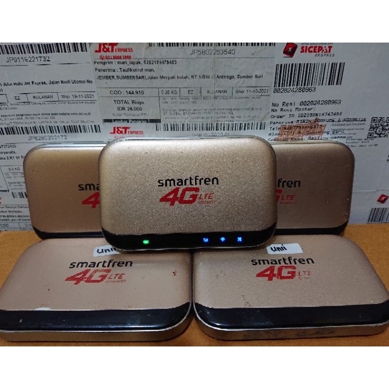 Modem Mifi M5 Suport Kartu Smarfren Unlimited 4G LTE B5B4 8523MHz m Q6S9