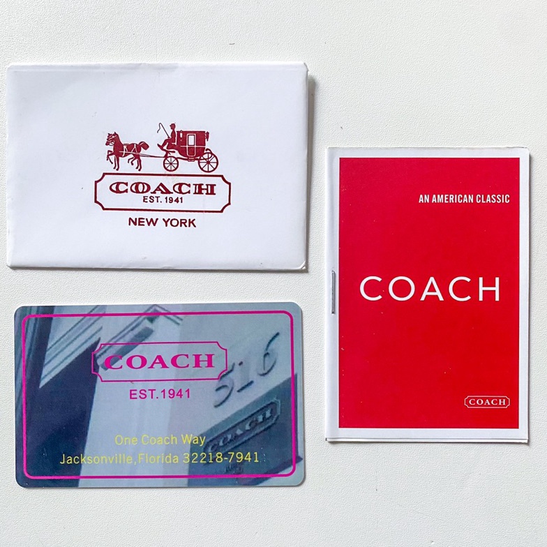 KODE S52Z Care Card Coach Envelope Guide Card Tas COC Model Amplop
