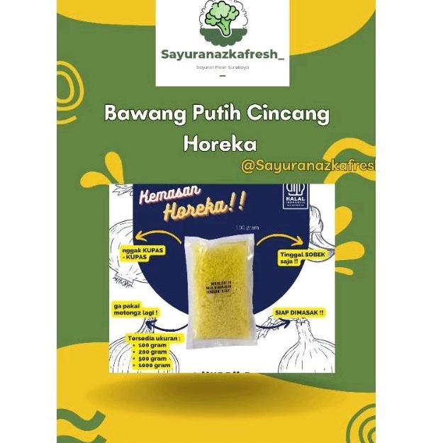 

Bawang Putih Cincang Horeka