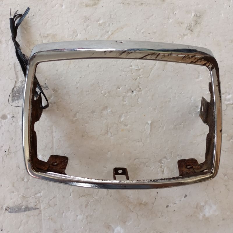 Ring frame lampu depan ring lampu Suzuki RC 100 Rc80 rc bravo dk chrome original copotan motor
