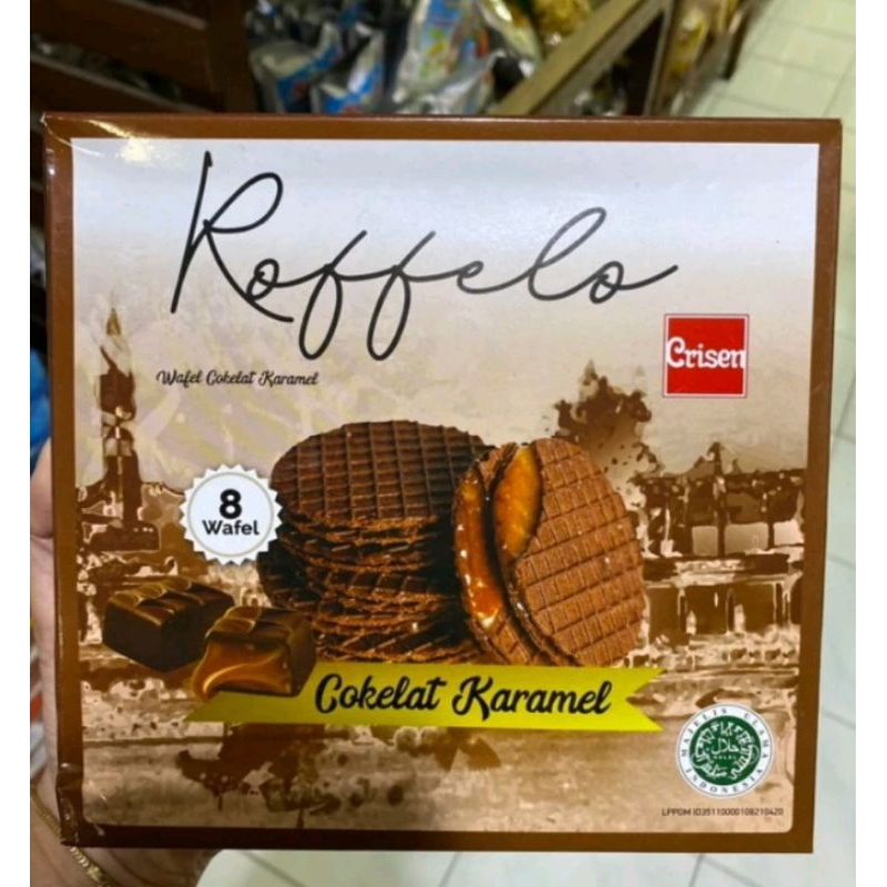 

WAFEL COKLAT CARAMEL ROFFELO