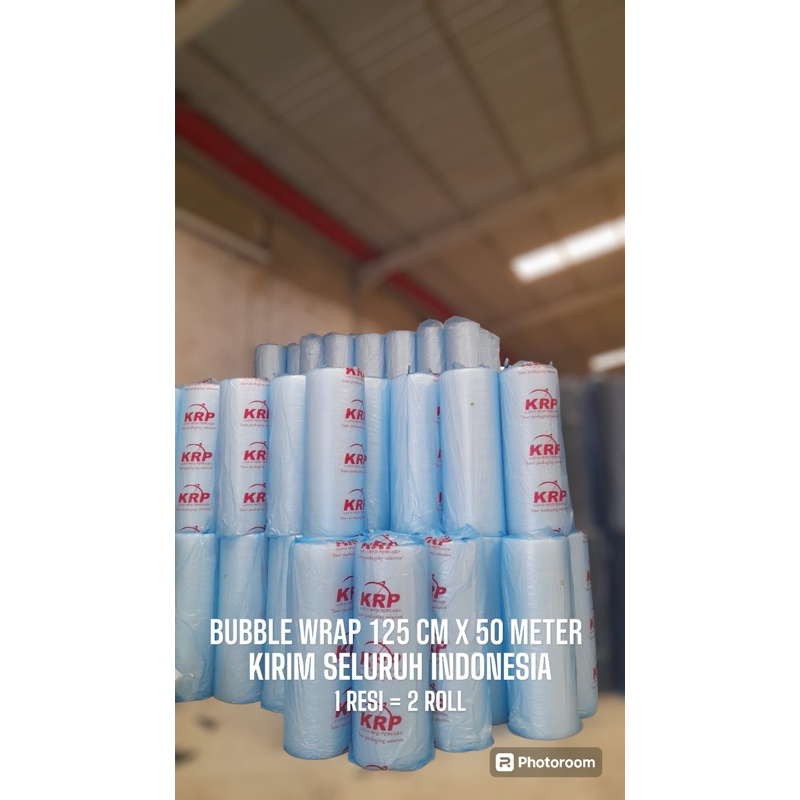 

Bubble Wrap 125cm x 50m | Bubble wrap BENING HITAM 1.25m x 50m | Bubble Wrap roll | KHUSUS CARGO