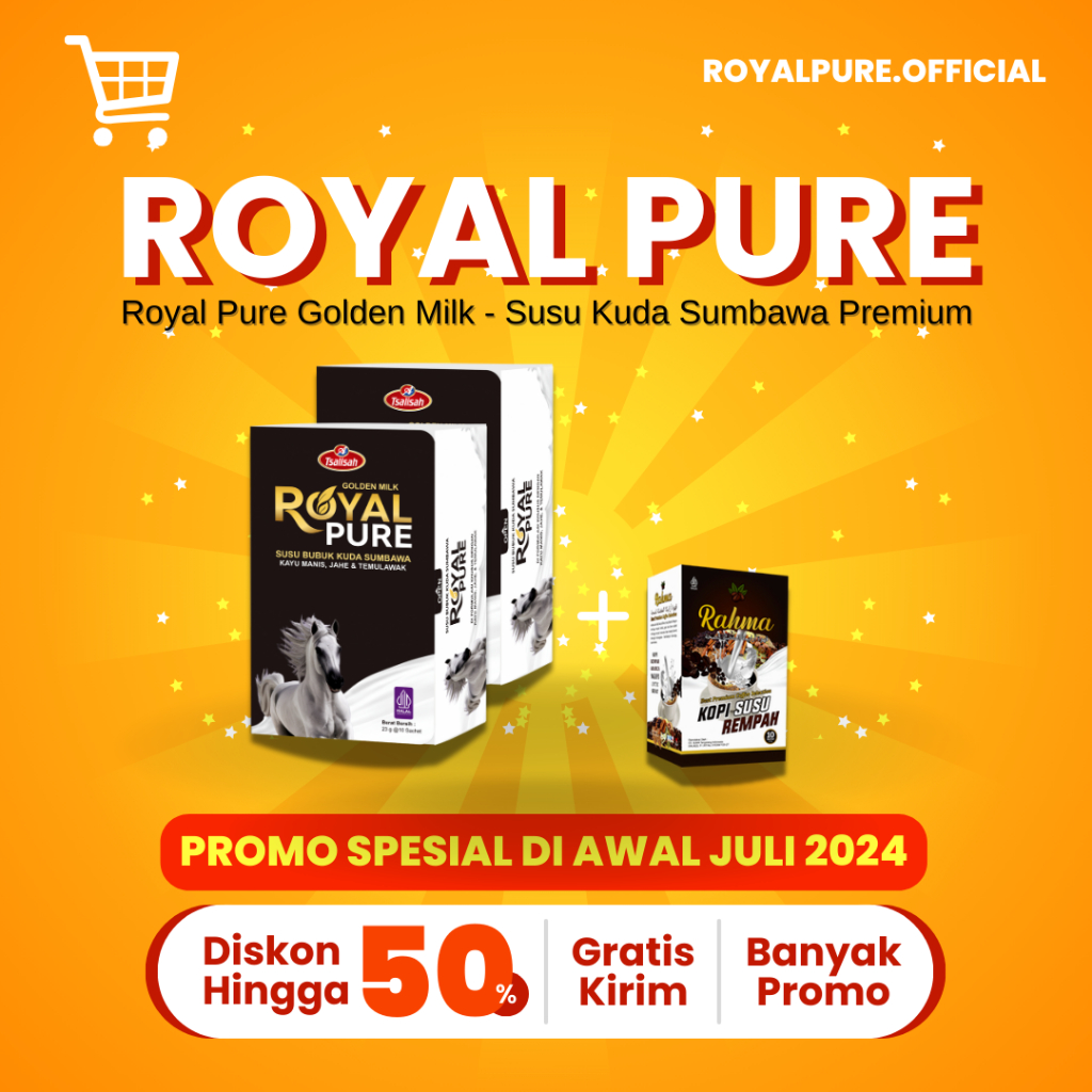 

PROMO PAKET 2 BOX ROYAL PURE SUSU KUDA LIAR SUMBAWA PREMIUM