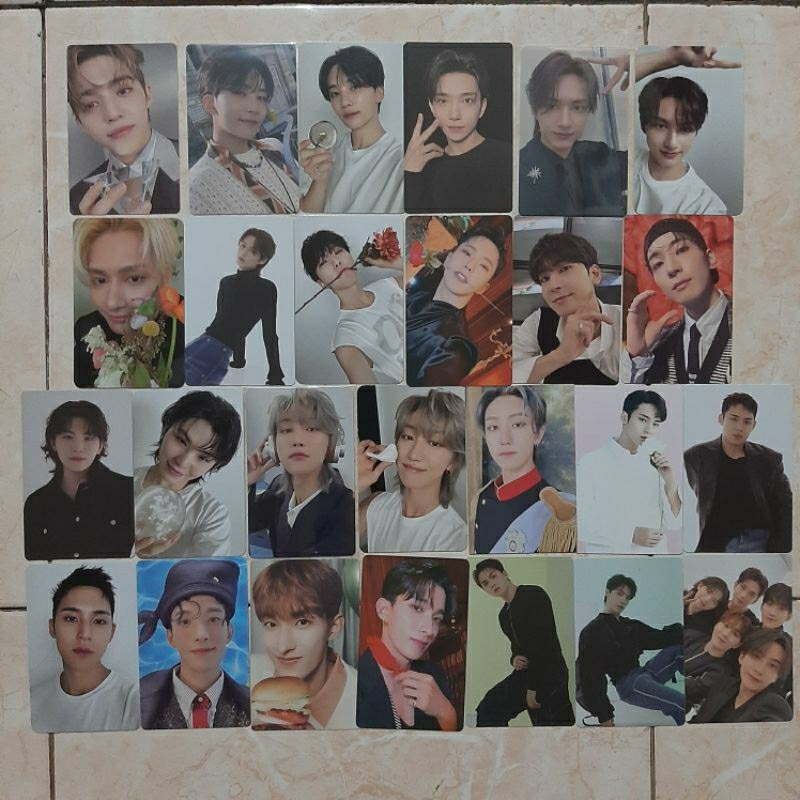 Photocard PC SVT Album 17 Right Here FML Dear Carver Here Hear Weverse Thanks Japan MD Seventeen Caf