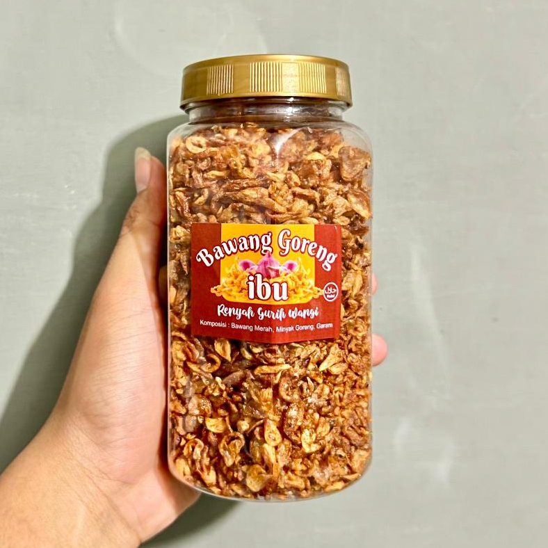 

Termurah - Bawang Goreng Ibu Gurih 100% Kriuk Bahan Dasar Bawang Premium