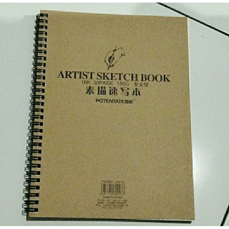 

Sketchbook Potentate Preloved