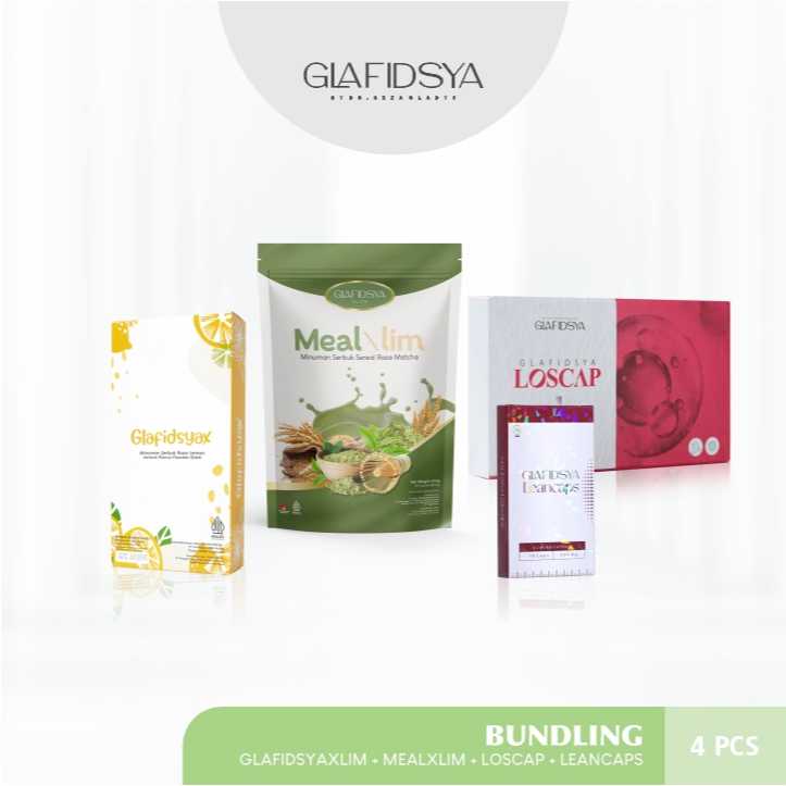 

GLAFIDSYA - Bundle - Meal Matcha + Minuman Lemon + Loscap + Leanscaps