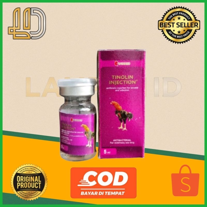 tinolin suntik winner tinolin injection obat ayam sehabis bertarung bengkak luka infeksi Lampam ID