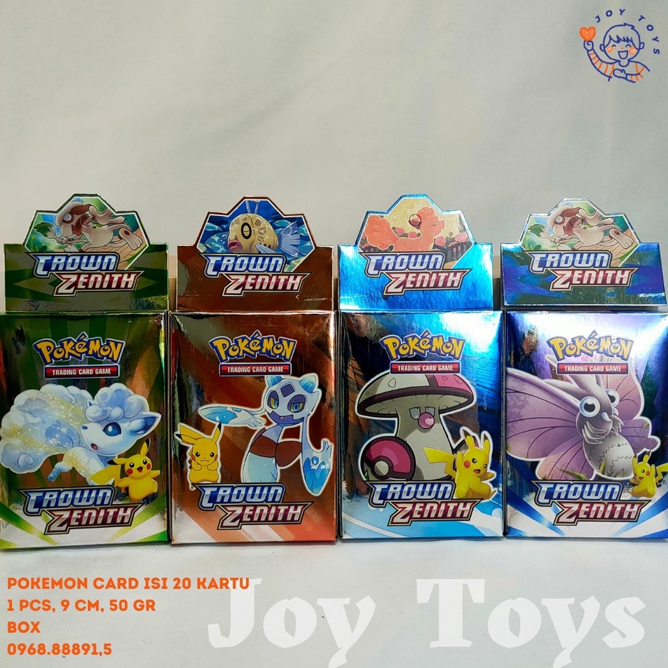 Lebih Ekonomis  KARTU POKEMON 1 BOX ISI 25 KARTU