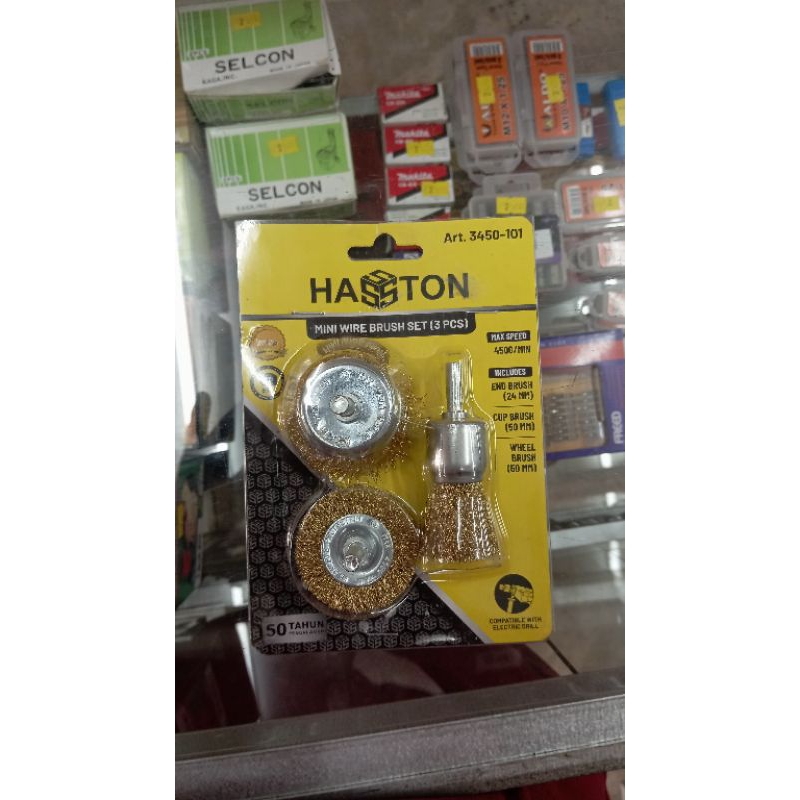 mini wire brush (sikat kawat mini)