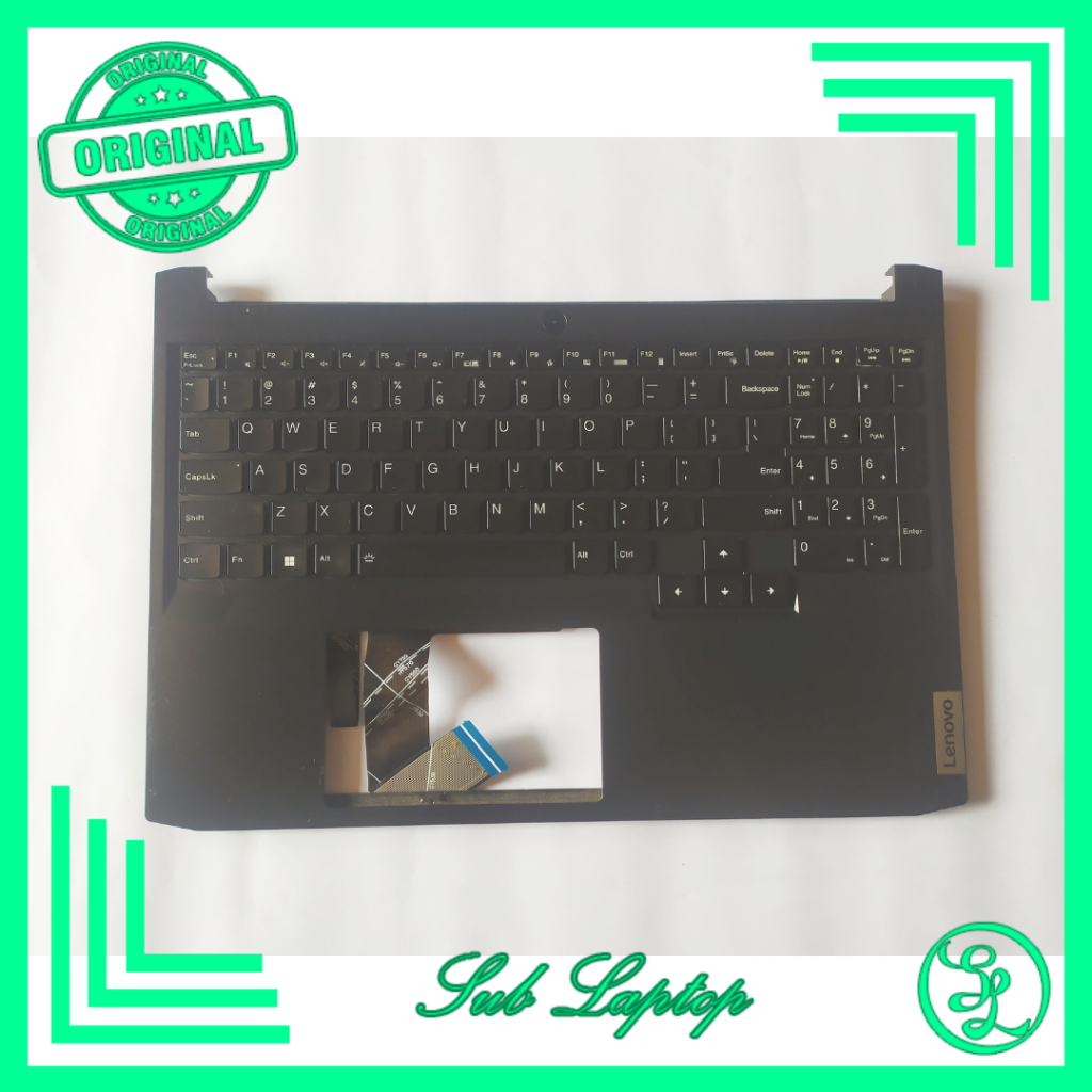 Frame Keyboard Normal Topcase Palmrest Lenovo Ideapad Gaming 3 Ideapad Gaming 3 15ACH6 Ideapad Gamin