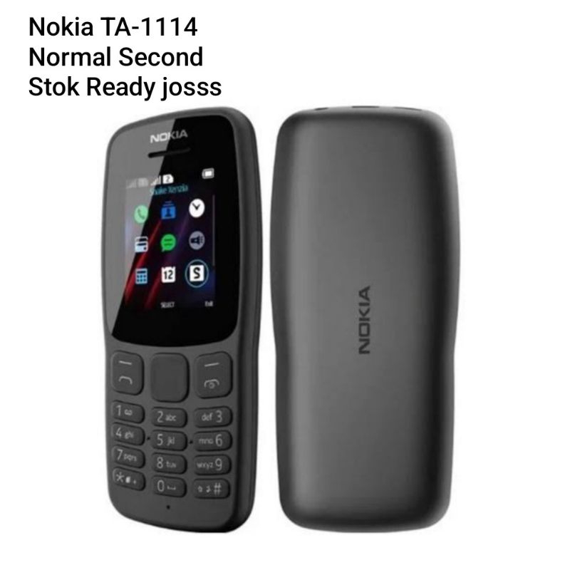 Nokia TA-1114 Normal Second 2 SIM