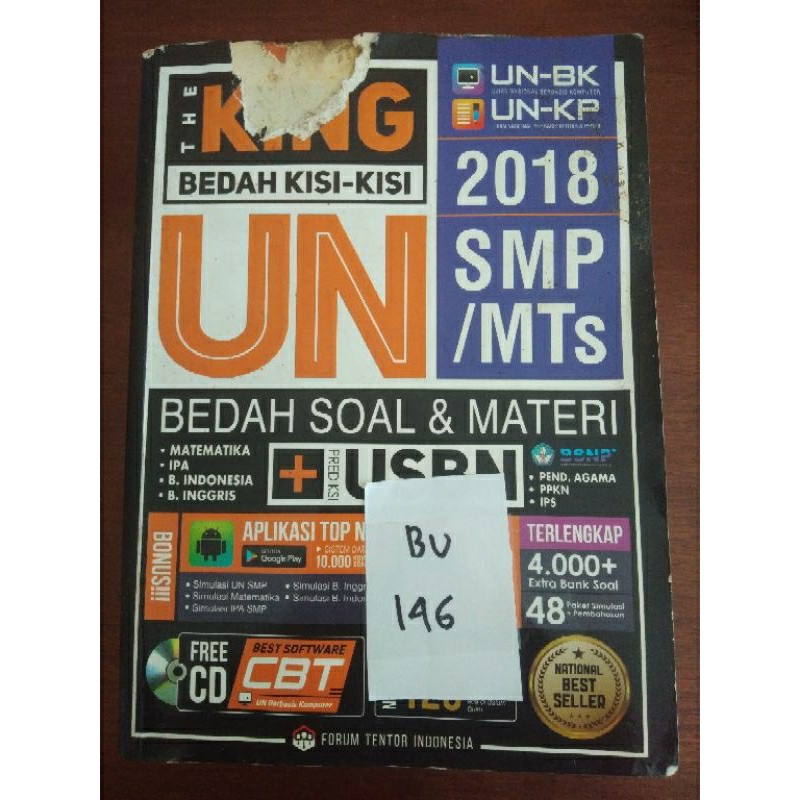 

BEDAH KISI-KISI UN SMP/MTS 2018(BU146)