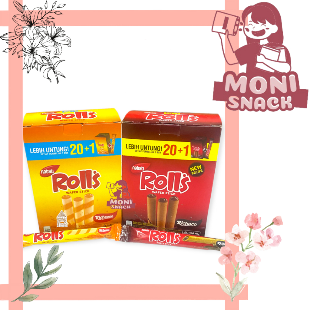 

Promo Snack Nabati Roll's 500 Per Box Murah Meriah (1 Box Isi 20 Pcs)