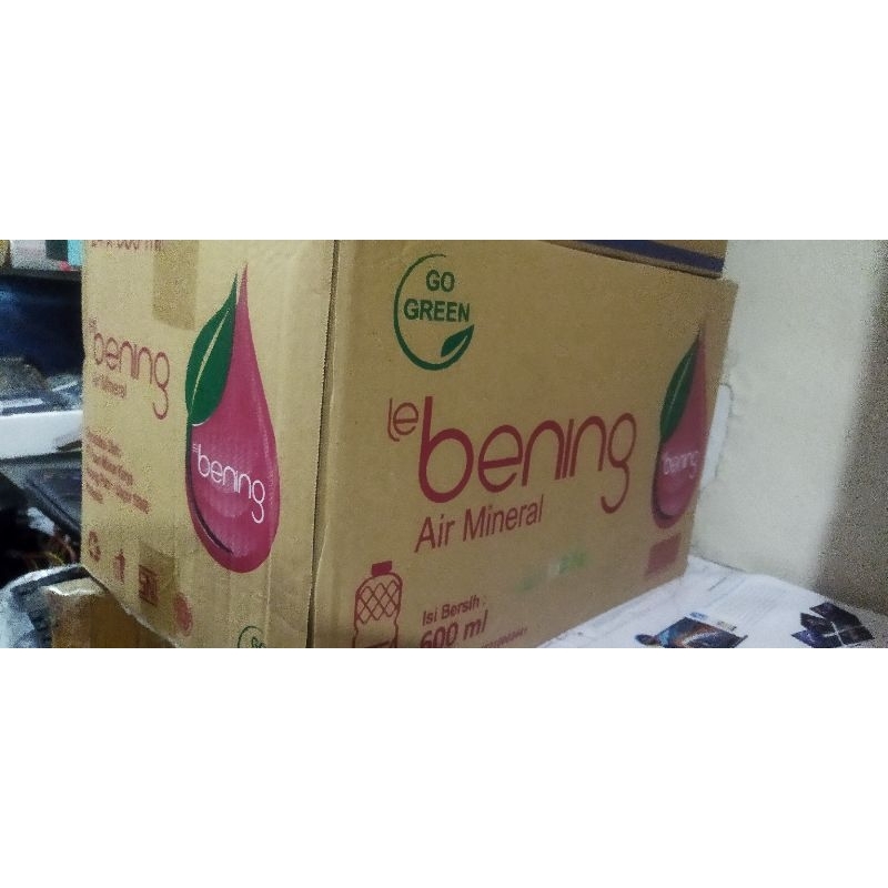 

air mineral botol le bening 600ml