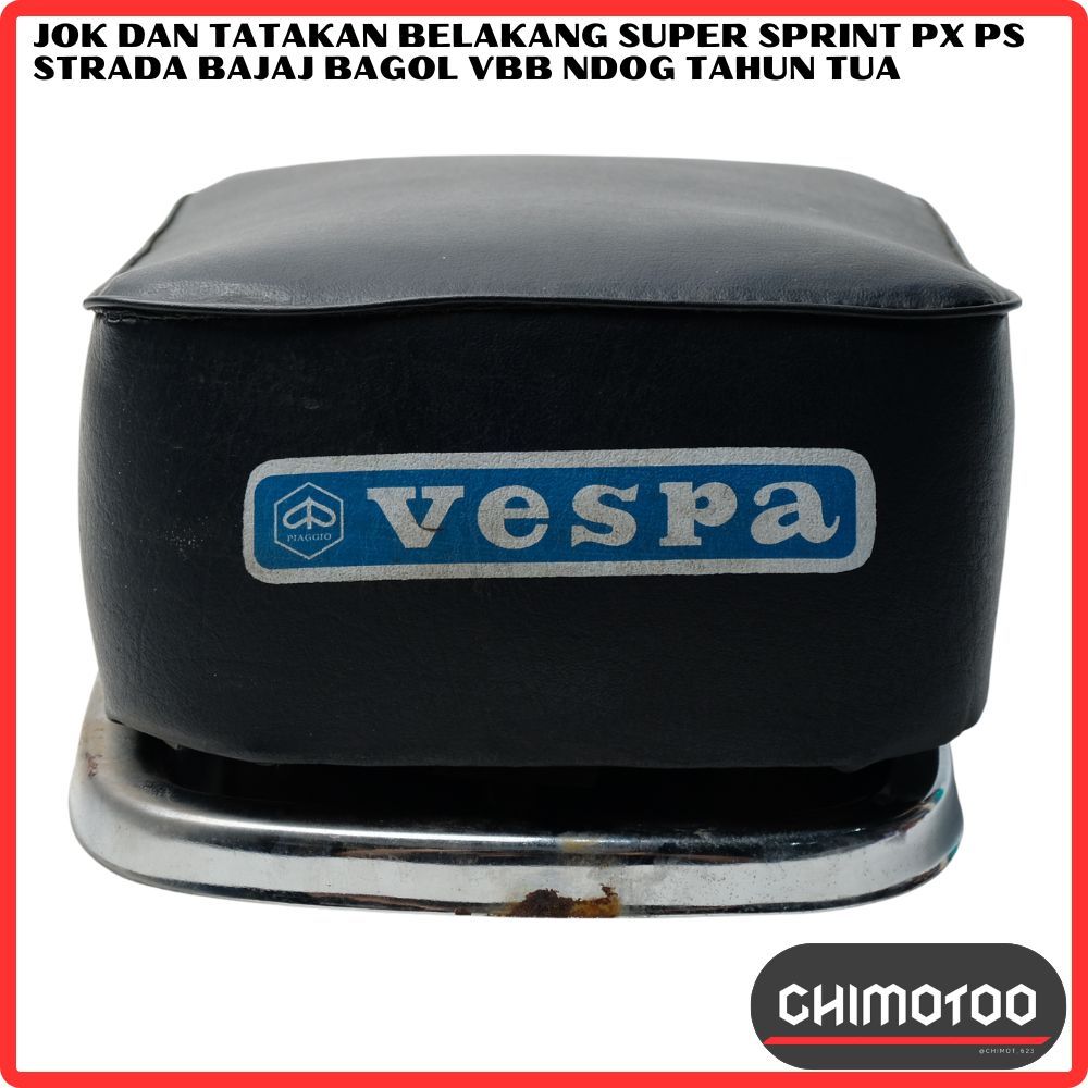 Jok Dan Tatakan Belakang Vespa Super Sprint Px Px Strada Bajaj Bagol Vbb Ndog Tahun Tua