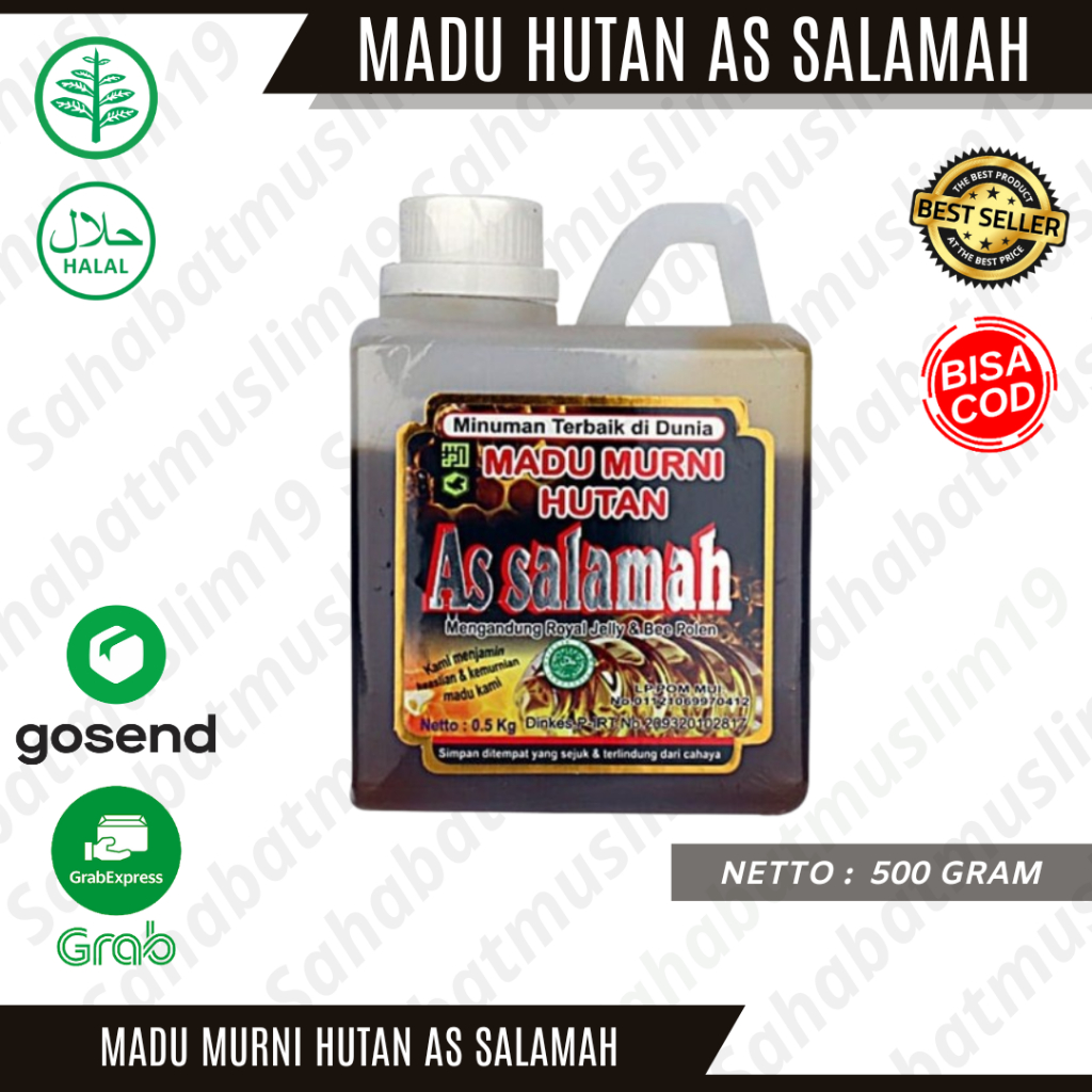 

Madu Murni Hutan 500 gram As Salamah Madu Murni Asli As Salamah Original