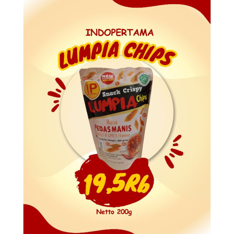 

Lumpia Chips pedas manis