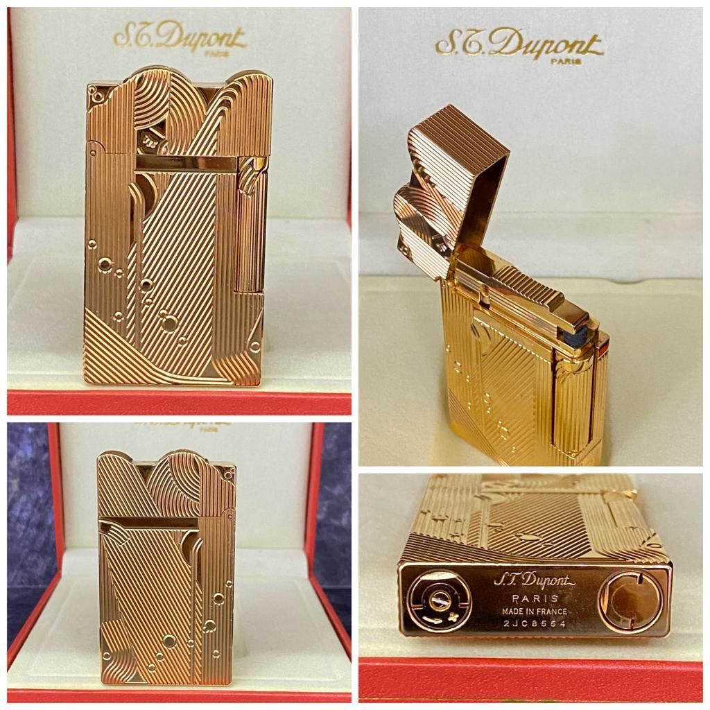 St Dupont Paris gold