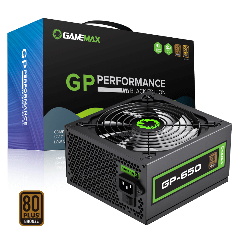 GAMEMAX PSU 650W GP-650 80+ Bronze