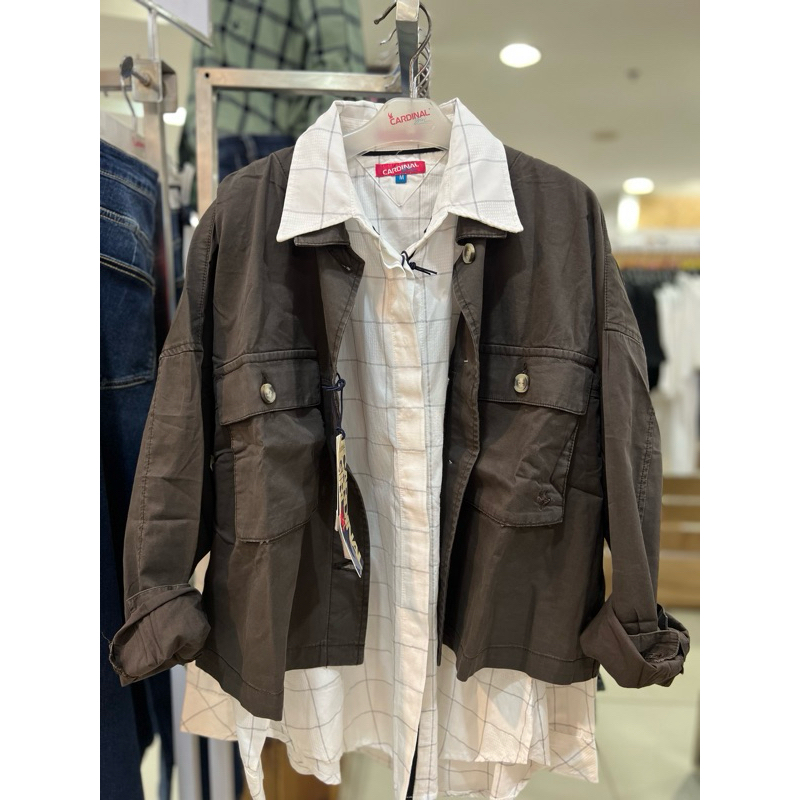 Outer Cardinal , Cardigan Coklat Cardinal girl , Outer coklat CARDINAL GIRL