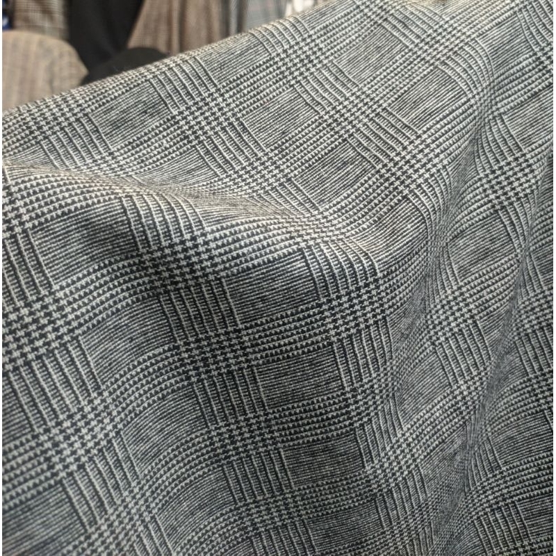 TYH Bahan Kain Semi Wool Motif / Kain Semi Wool Tebal / Kain Semi Wool