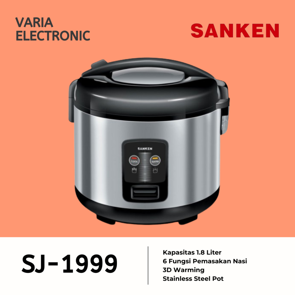 Rice Cooker SANKEN 1,8 Liter SJ-1999M