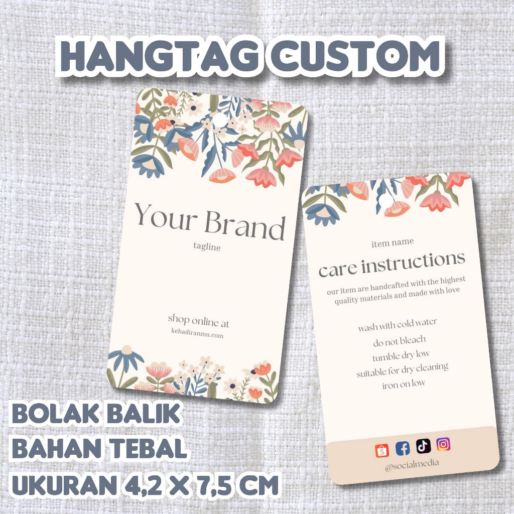 

Hangtag Custom