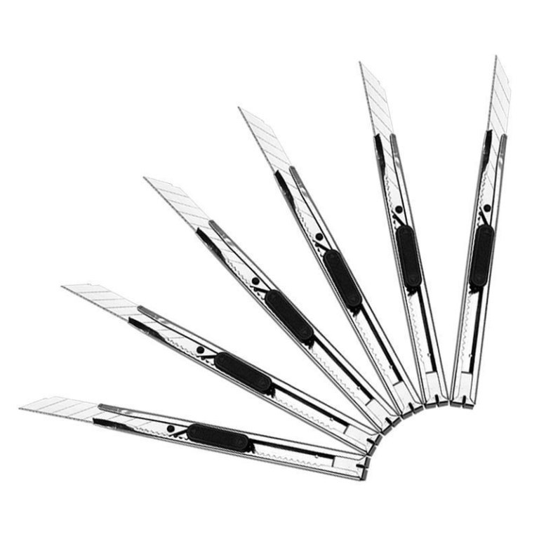 

RAK 1C CUTTER STAINLESS Steel 30° Cuter Pisau Tajam Kater Stainles Awet Tahan Lama Kuat Pemotong