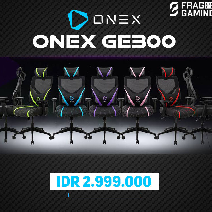 ONEX GE300 / GE 300 Premium Quality Gaming Chair Kursi Gaming