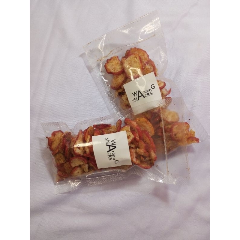 

Kerupuk Seblak pedas daun jeruk 50gr