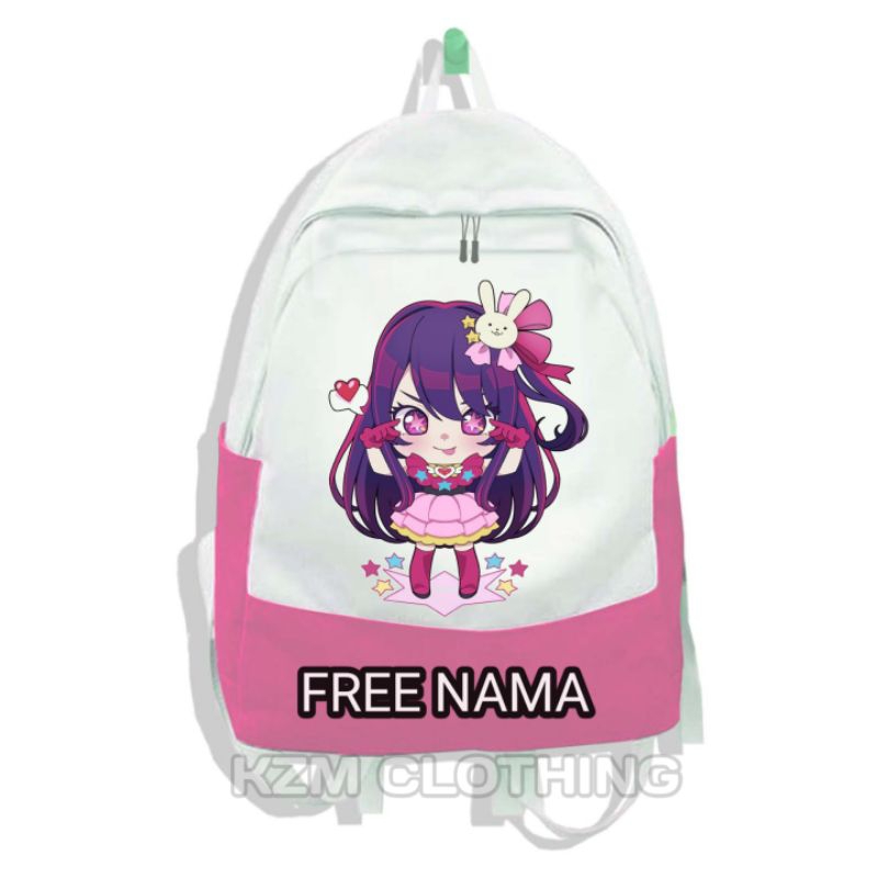 tas ransel anak perempuan ai Hoshino tas anak oshi no ko anime