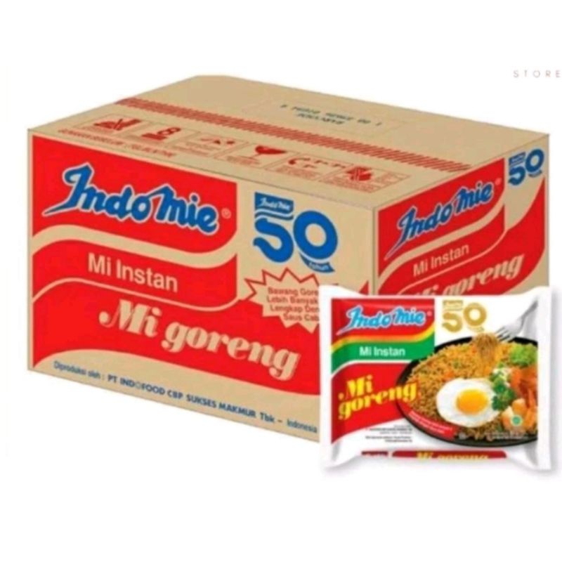 

Indomie goreng satu dus