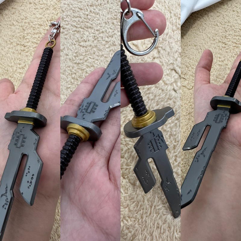 READY STOCK Keychain Fushiguro Toji Weapon Anime Manga Jujutsu Kaisen gantungan kunci pedang toji fu