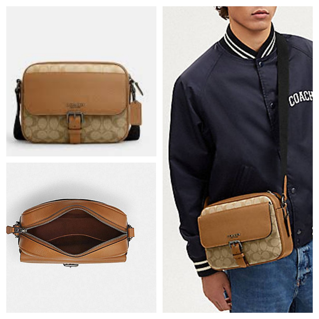 Tas Co CR339 Hudson crossbody sign light saddle multi sz 23x18x6cm