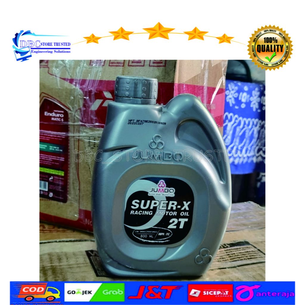 Original JUMBO 800ml Super X Oli 2T (OLI SAMPING)
