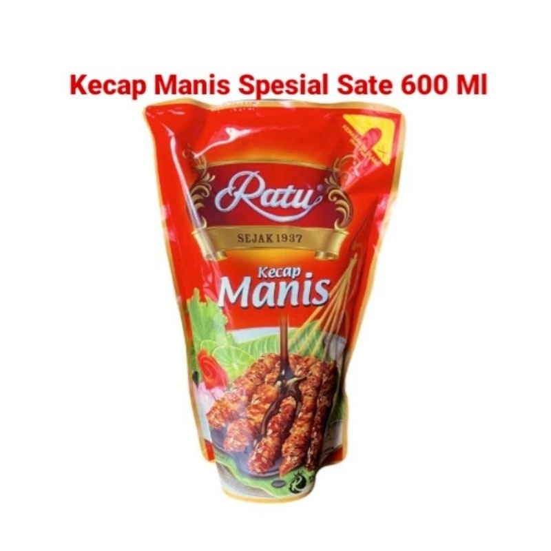 

Kecap Manis Spesial Sate Cap Ratu 600 Ml Kecap Manis Spesial Sate/ BBQ