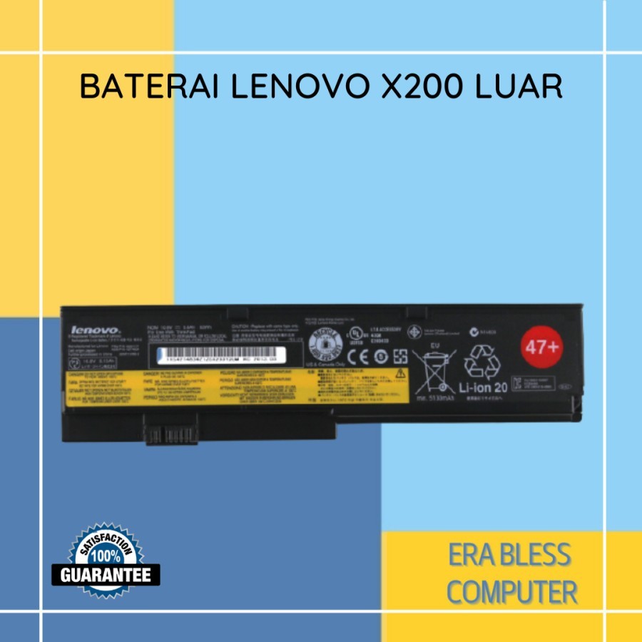batrai laptop lenovo x200 ,x201