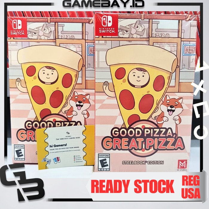 Nintendo Switch Good Pizza Great Pizza - Steelbook Edition