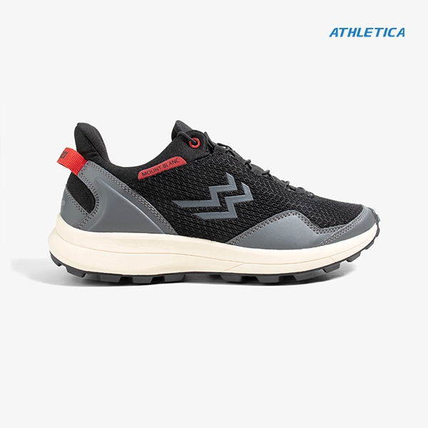 Athletica - Mount Blanc Black White Trail Running Lifestyle Shoes Pria & Wanita