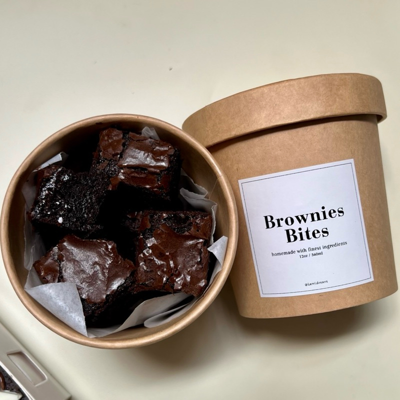 

BROWNIES BITES - Baked by Larei (baca deskripsi)