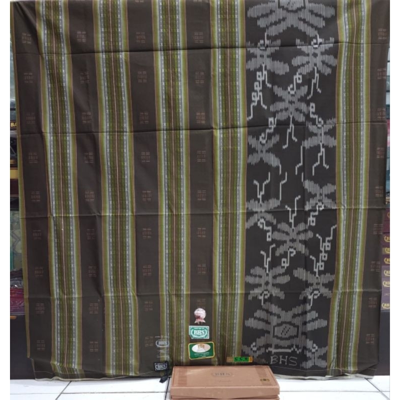 Sarung BHS FULL SUTRA 210 Motif CCT CCS DGW Mix Silver